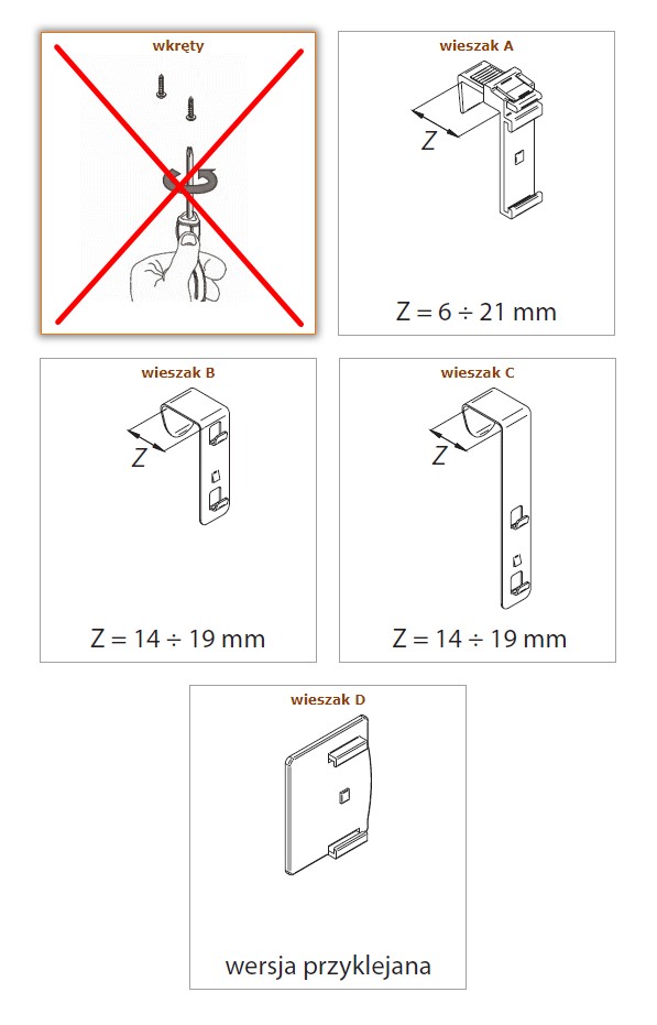 Roleta bezinwazyjna.